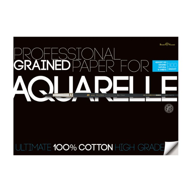 Папка для акварели А3 10л Aquarelle (хлопок 100%) Превью 0