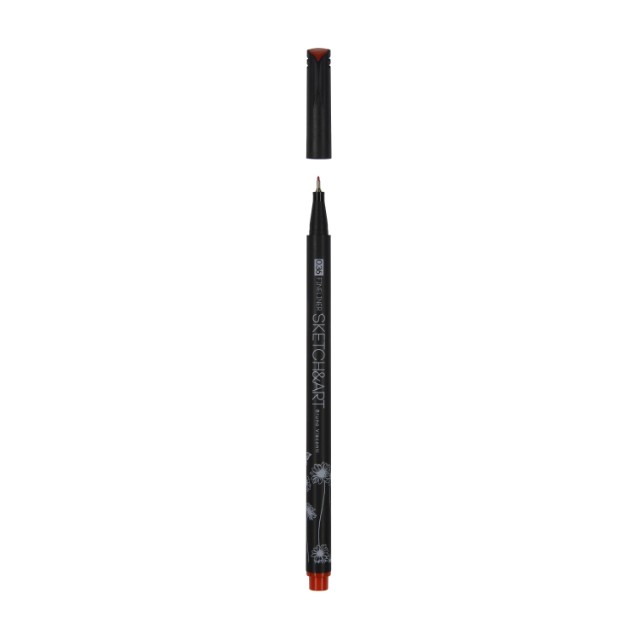 Ручки линеры 24 шт цветные BV Sketch&Art. Black Edition  0.36 мм Превью 1