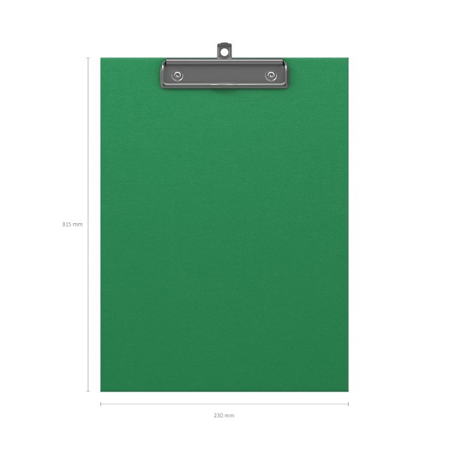 Папка-планшет А4 одинарный Standard зеленый Превью 1