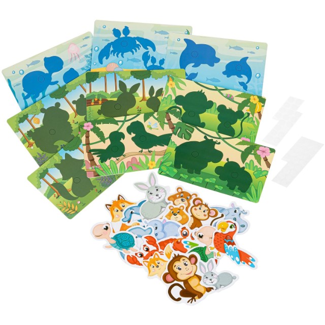 Игра Настольная Сортер Чей малыш? на липучках Превью 2