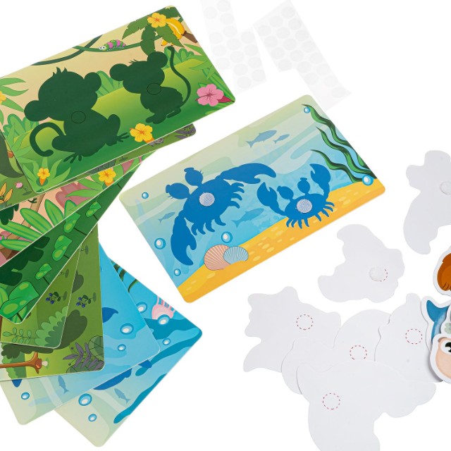 Игра Настольная Сортер Чей малыш? на липучках Превью 5