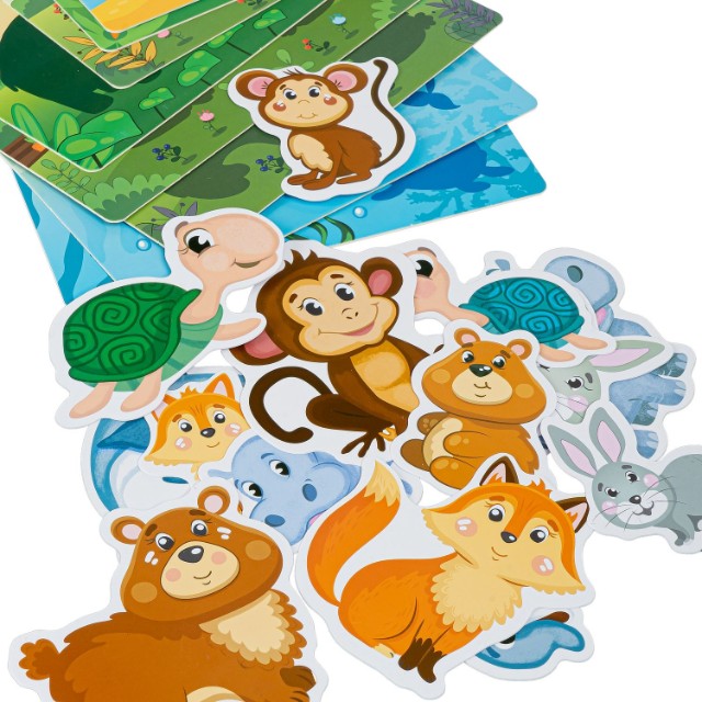 Игра Настольная Сортер Чей малыш? на липучках Превью 4