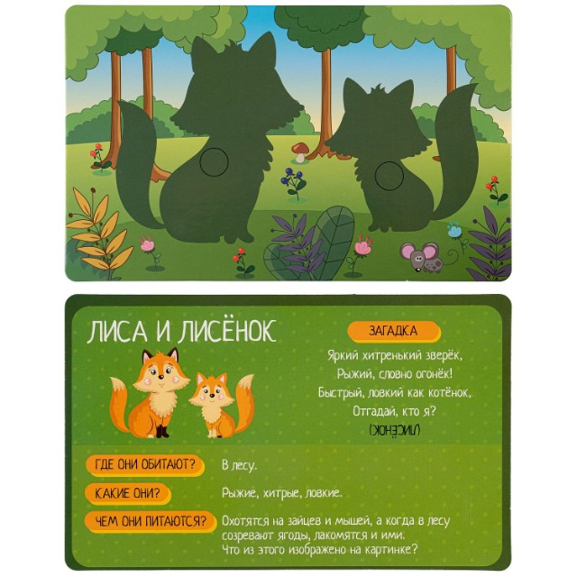 Игра Настольная Сортер Чей малыш? на липучках Превью 7