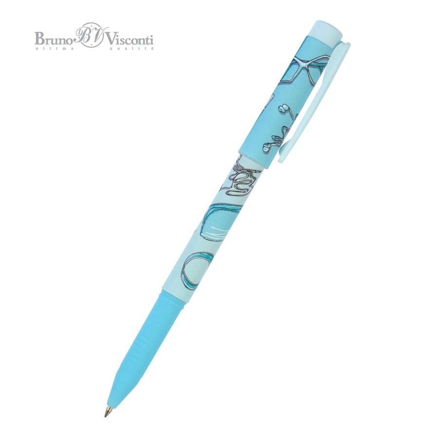 Ручка шариковая синяя BV FirstWrite Life Style. Blue Dream 0.7 мм Фото 0