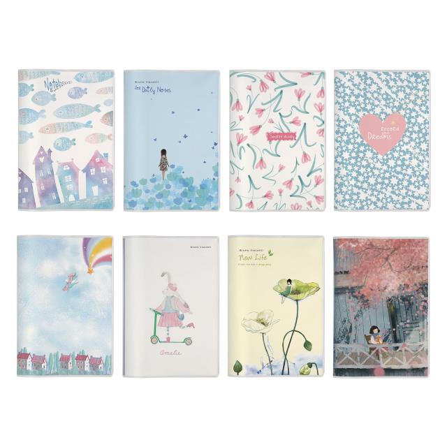 Зап. книжка А5 64л лин тв BV City journal (8 видов) Превью 2