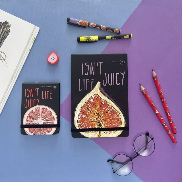 Блокнот А5 100л кл BV Megapolis journal Juicy life. Инжир Превью 3