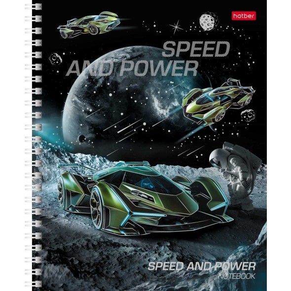 Тетрадь 48л кл спир Скорость и мощь Превью 4