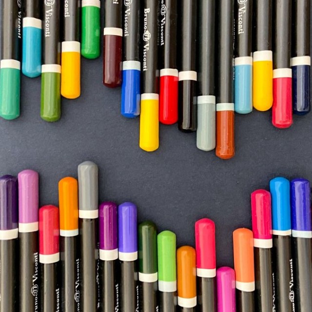 Карандаши цветные 24 цв пластик BV BlackWoodColor Превью 9