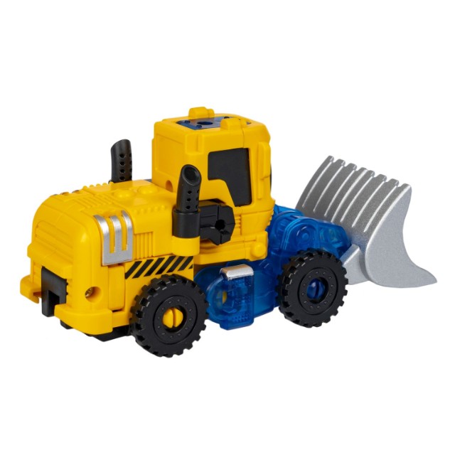Трансформер 2в1 BONDIBOT Робот-дорожный трактор с ковшом жёлтый Превью 3