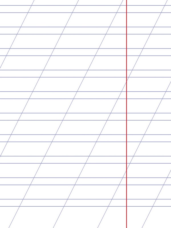 Тетрадь 12л линейка косая Однотонная. Пастель NewTone Пион Превью 1