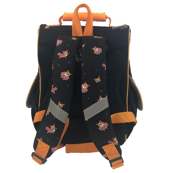 Ранец Hatber Волшебник Корги черный с оранжевым Превью 6