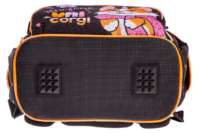 Ранец Hatber Волшебник Корги черный с оранжевым Превью 1