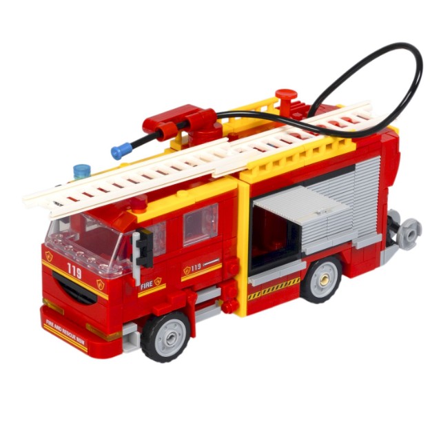 Конструктор Пожарная служба Пожарная машина, 487 дет. Превью 2