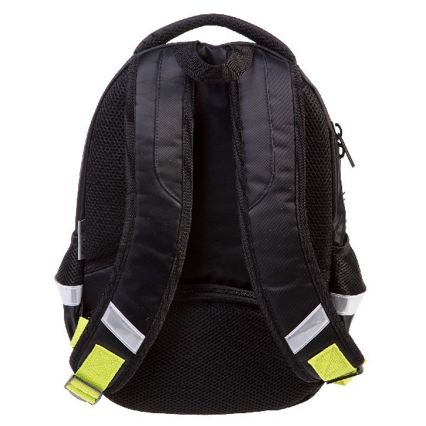 Рюкзак эргономич. Hatber Зебра черный 2 отделения 2 кармана Превью 3