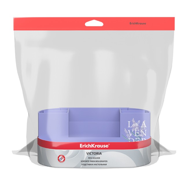 Подставка д/пиш. принадл. EK Victoria Lavender фиолетовая Превью 1
