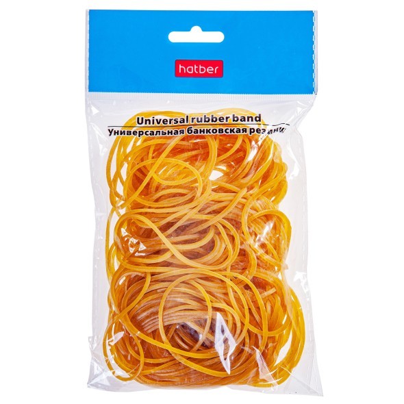 Резинка банковская 100гр d=50/80мм натуральная