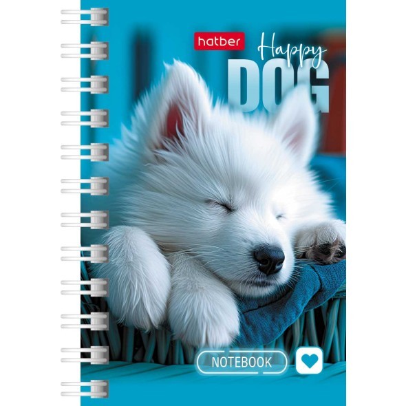 Зап. книжка А7 40л спир Носики и ушки