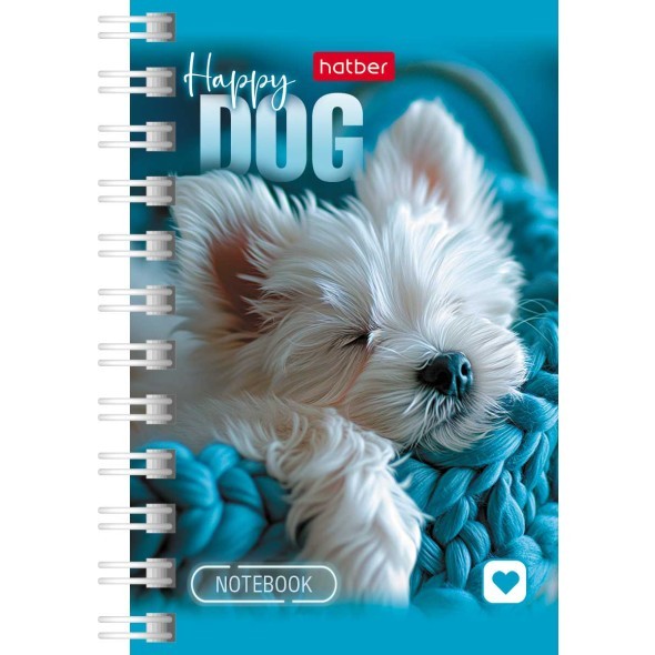 Зап. книжка А7 40л спир Носики и ушки Превью 1