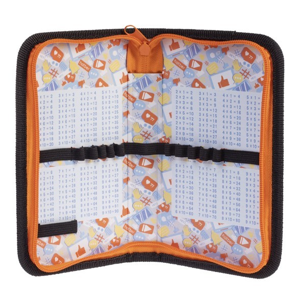 Пенал 1 отд пуст Hatber Робо, с табл.умножения Превью 2