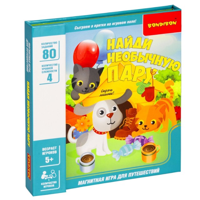Игра Магнитная Игры в дорогу Найди необычную пару Превью 2