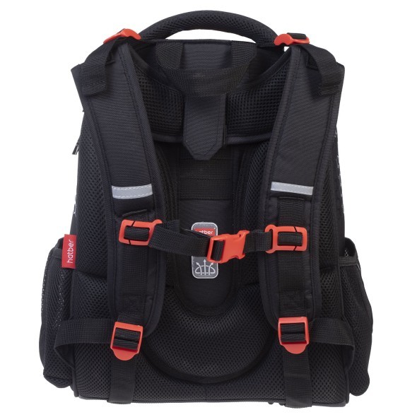 Ранец панцирный Hatber Дрон светоотраж. 2 отделения 2 кармана Превью 2