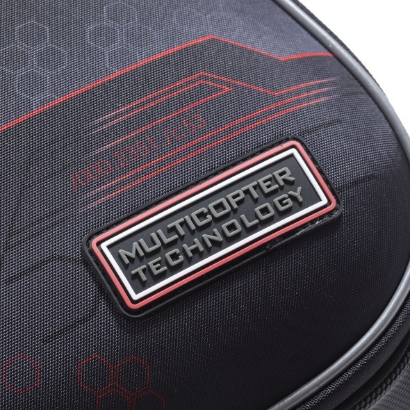 Ранец панцирный Hatber Дрон светоотраж. 2 отделения 2 кармана Превью 1