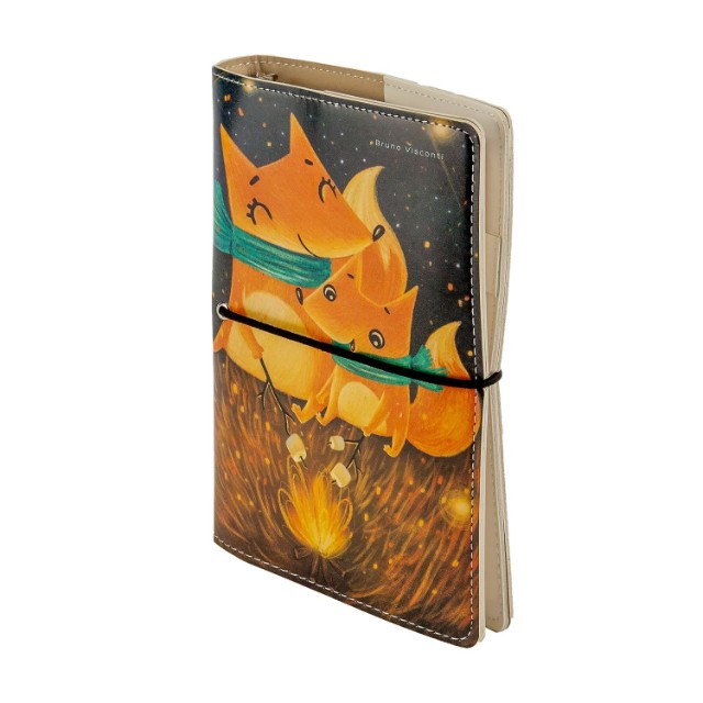 Зап. книжка А6 160л лин тв BV Daily journal со сменным блоком на кольцах, блок с иллюстрациями (8 видов) Превью 32