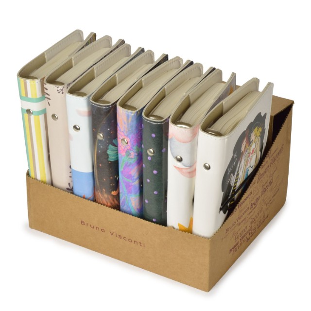 Зап. книжка А6 160л лин тв BV Daily journal со сменным блоком на кольцах, блок с иллюстрациями (8 видов) Превью 31