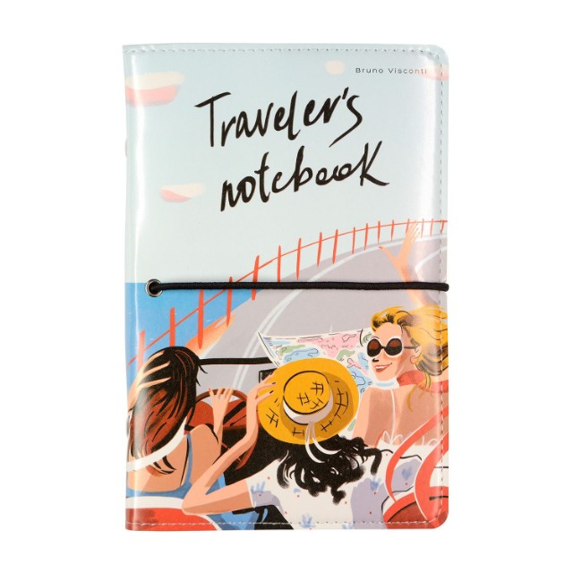 Зап. книжка А6 160л лин тв BV Daily journal со сменным блоком на кольцах, блок с иллюстрациями (8 видов) Превью 12