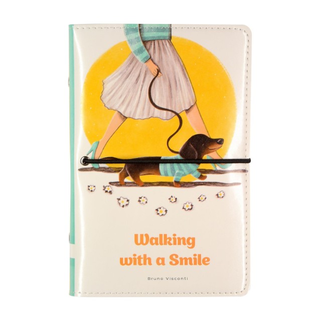 Зап. книжка А6 160л лин тв BV Daily journal со сменным блоком на кольцах, блок с иллюстрациями (8 видов) Превью 24