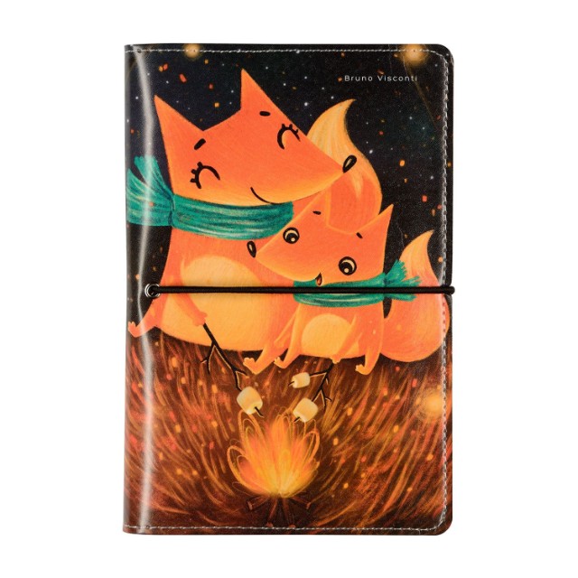 Зап. книжка А6 160л лин тв BV Daily journal со сменным блоком на кольцах, блок с иллюстрациями (8 видов) Превью 18