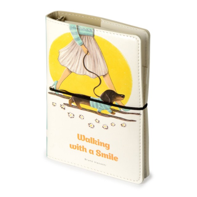 Зап. книжка А6 160л лин тв BV Daily journal со сменным блоком на кольцах, блок с иллюстрациями (8 видов) Превью 8