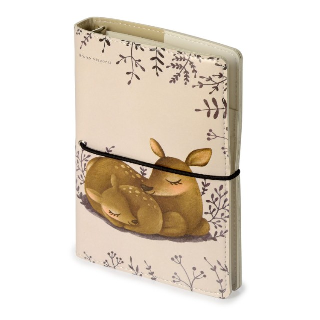 Зап. книжка А6 160л лин тв BV Daily journal со сменным блоком на кольцах, блок с иллюстрациями (8 видов) Превью 13