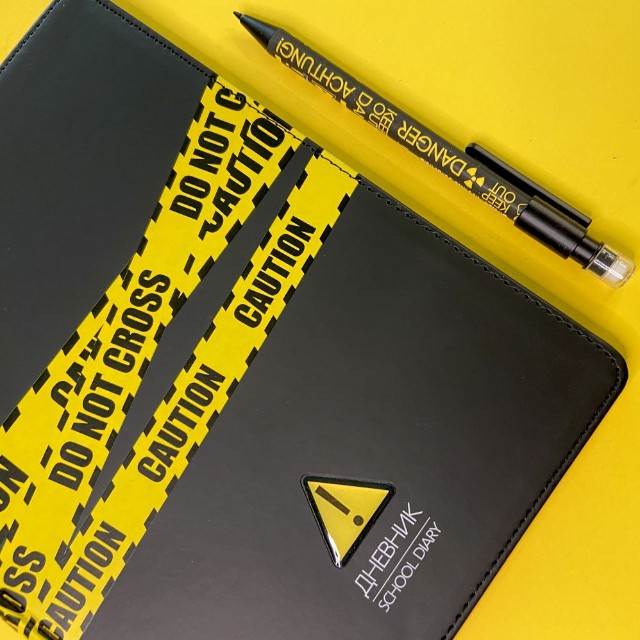 Карандаш мех. 0.7мм BV HappyGraphix Attention.Радиация с ластиком Превью 6