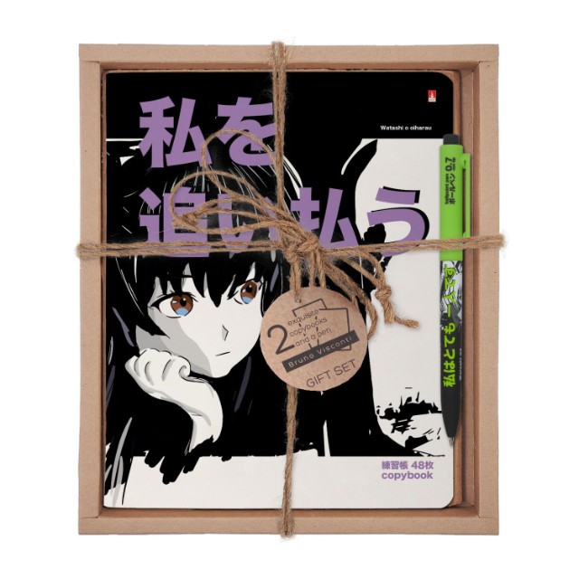 Набор подар BV Manga Anime. City. Chase me away (две тетради и ручка)