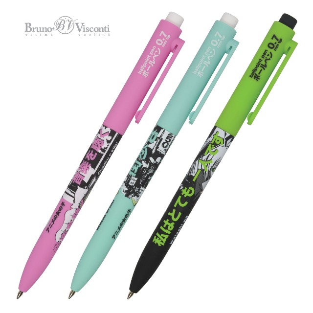 Набор подар BV Manga Anime. City. Chase me away (две тетради и ручка) Превью 2