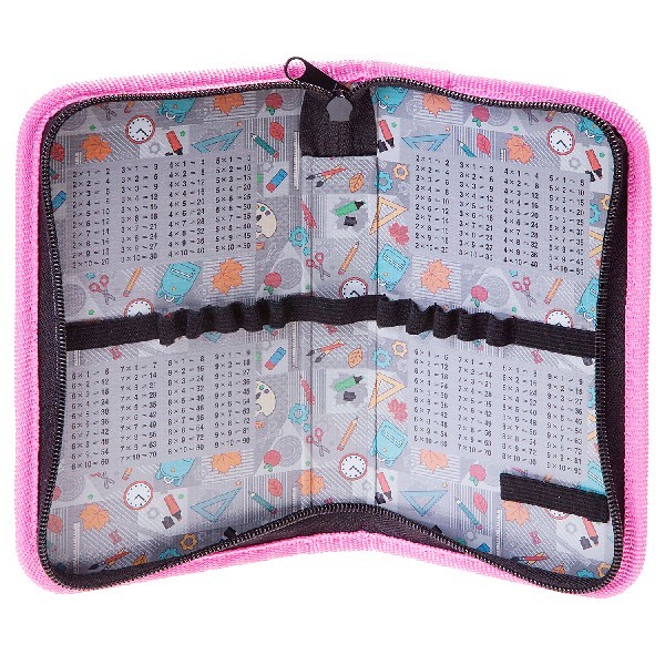 Пенал 1 отд пуст Hatber Радужное мороженое, с табл.умножения Превью 2