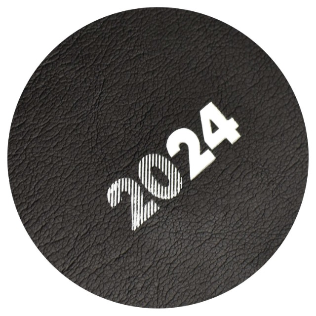 Еженедельник А5+ 2024г Флоттер черный (кожзам) Превью 14