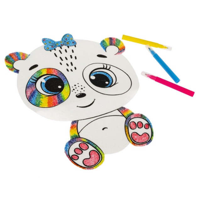 Творч Набор для шитья Игрушка Панда Превью 1