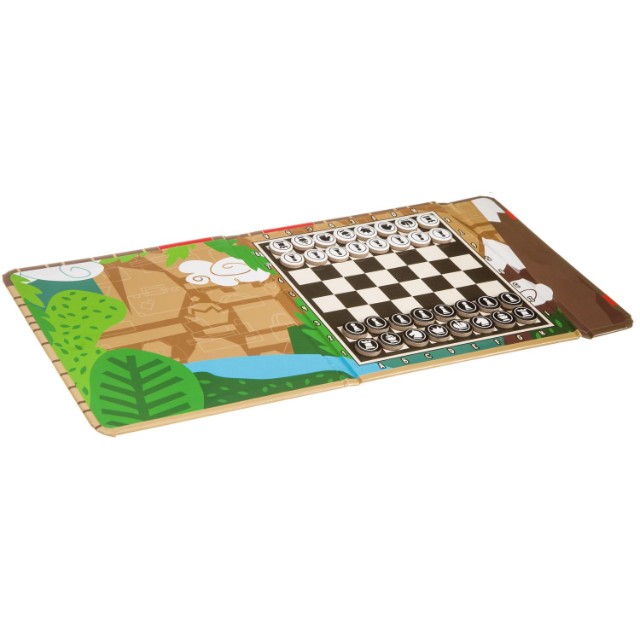 Игра Развивающая Игры в дорогу Шашки и шахматы Превью 2