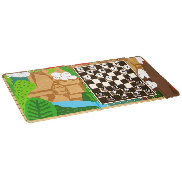 Игра Развивающая Игры в дорогу Шашки и шахматы Превью 1