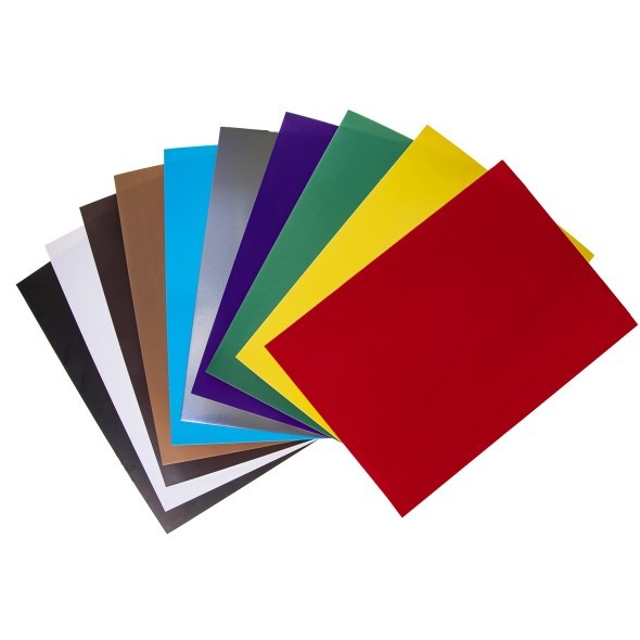 Картон цветной А4 10л 10цв мелов Белый щенок Превью 1