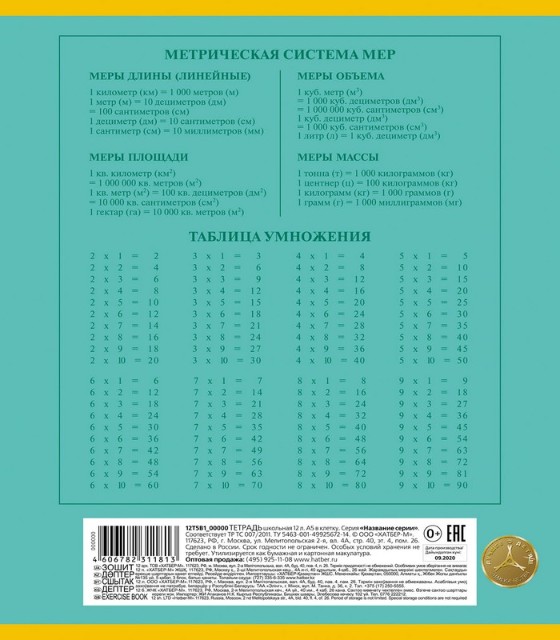 Тетрадь 12л клетка Фаст фуд пати Превью 3