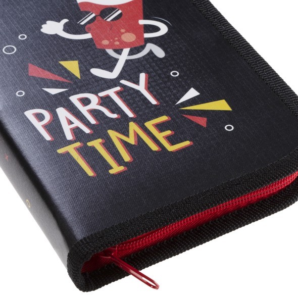 Пенал 1 отд пуст Hatber Party time с табл.умножения Превью 3