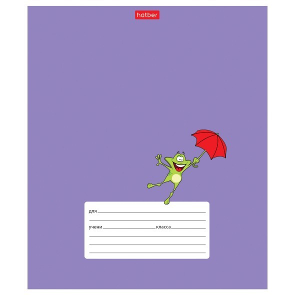 Тетрадь 18л клетка Забавные зверушки тиснение скругл. ассорти Превью 5