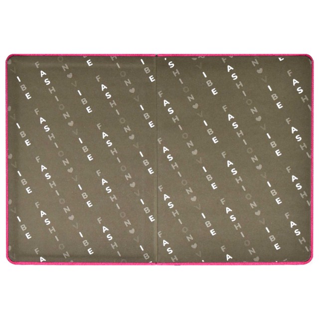 Зап. книжка А6+ 96л тв Fashion vibe розовый + шармы Превью 5