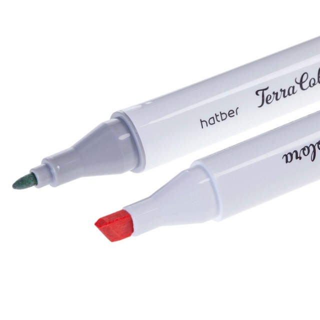 Маркеры д/скетчинга двуст 24цв Terra Colora Артмаркеры на спиртовой основе Превью 3