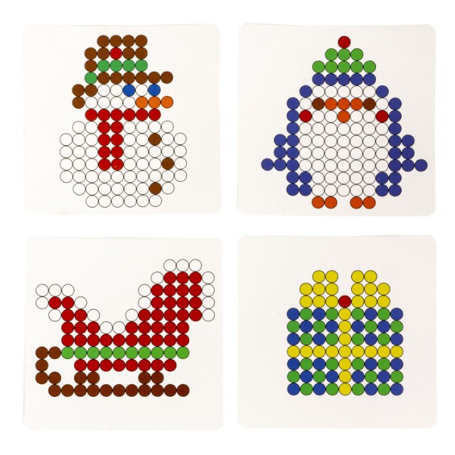 Творч Аквамозаика Новогодняя блестящая Превью 1