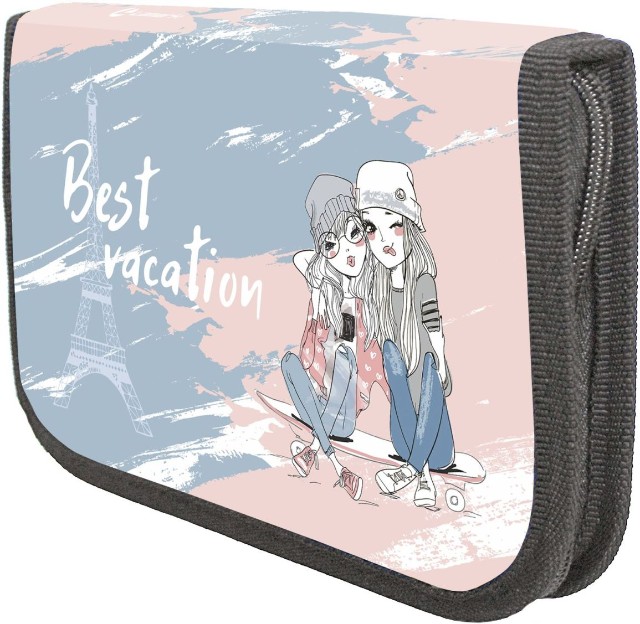 Пенал 1 отд пуст 1 откид карман Lamark Best Vacation Превью 1