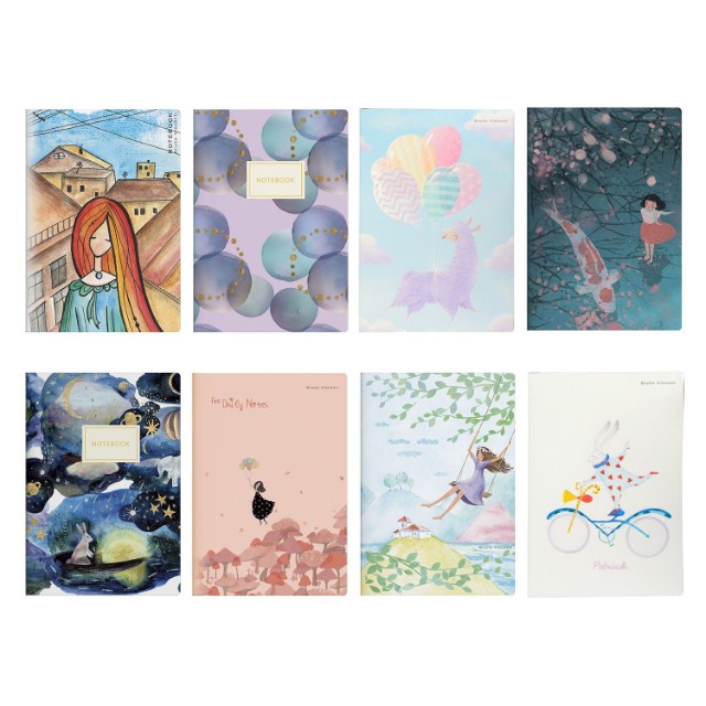 Зап. книжка А5 96л лин тв BV Flex journal (8 видов) Превью 4